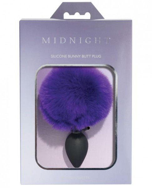 Sportsheets Bunny Tail Silicone Butt Plug