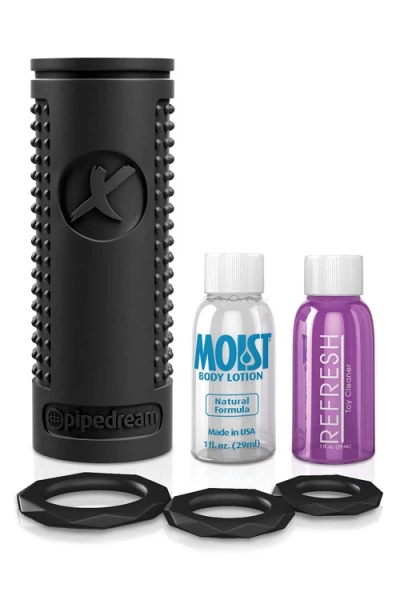 Pipedream Squeezable 5.2" Textured Masturbator