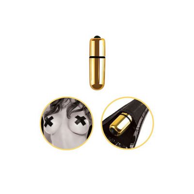 Fetish Fantasy Series Vibrating Micro G string Set Gold