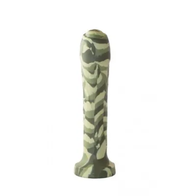 Major Dick Commando Uncut Green Camo Dong