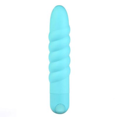 Maia Lola Rechargeable Twisty Bullet Vibrator Teal