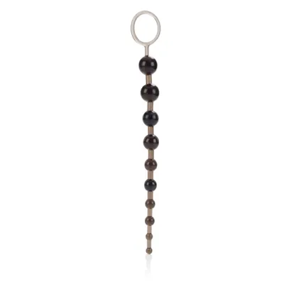 California Exotic X 10 Beads Black