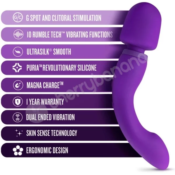 Wellness Dual Sense Double Ended Rumble Tech Wand