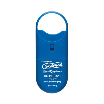 Goodhead Deep Throat Spray To Go Blue Raspberry 33oz