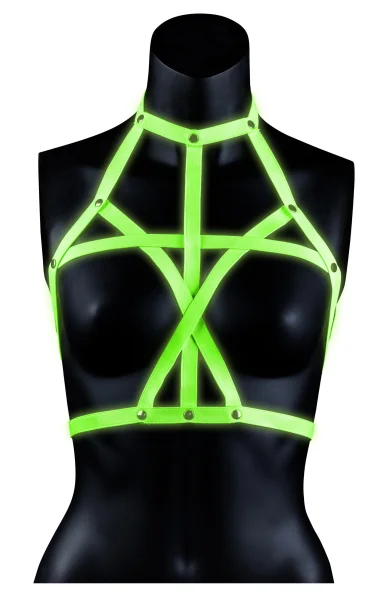 Bra Harness - Small-medium -Glow in the Dark