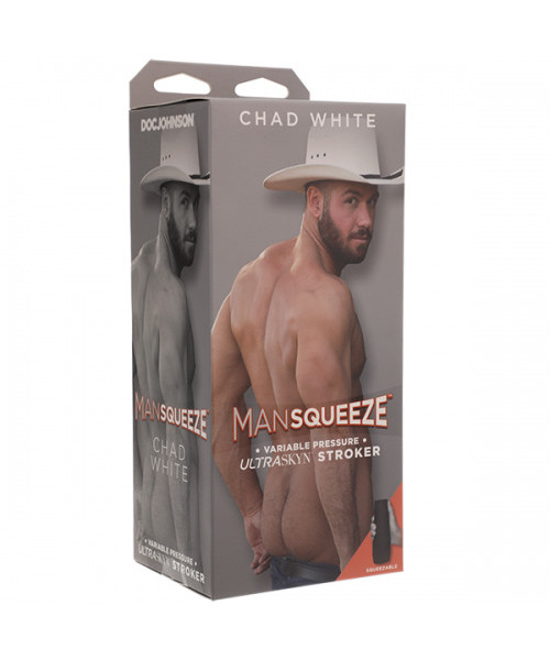 Man Squeeze - Chad White - ULTRASKYN Stroker - Ass