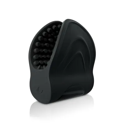 Vibrating Silicone Edger Trainer Black