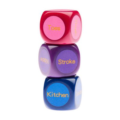 Share Satisfaction Sexy Dice Set Of 3
