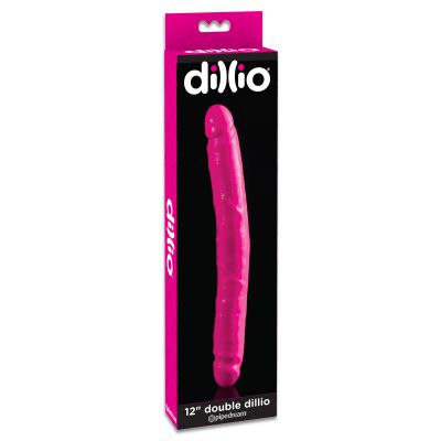 12 Pink Double Dildo