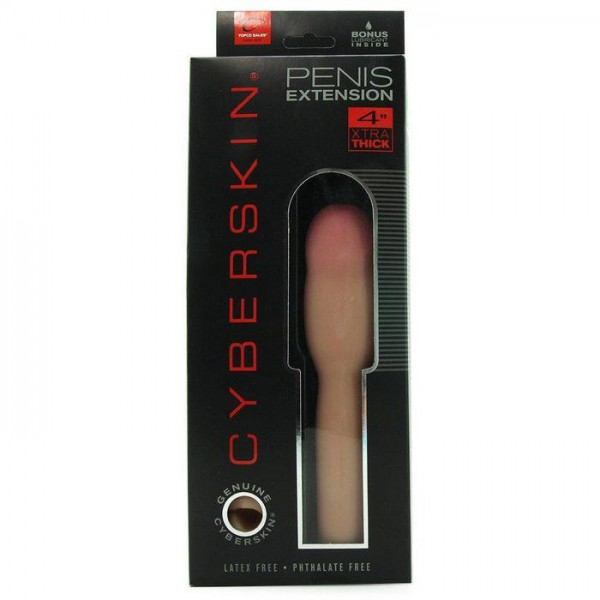 CyberSkin 4" Xtra Thick Transformer Penis Extension