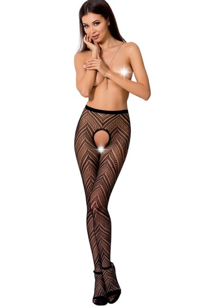 Passion Erotic Zoey Crotchless Pantyhose