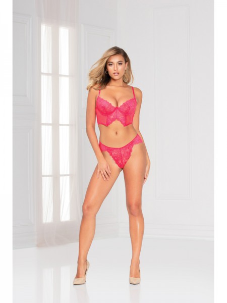 Kiss and Tell Bra Set L