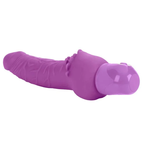 CalExotics Waterproof Power Stud Cliterrific Vibrating Dildo