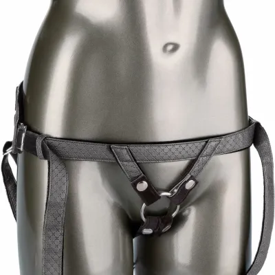 Her Royal Harness The Regal Princess O Ring Harness by CalExotics Pewter