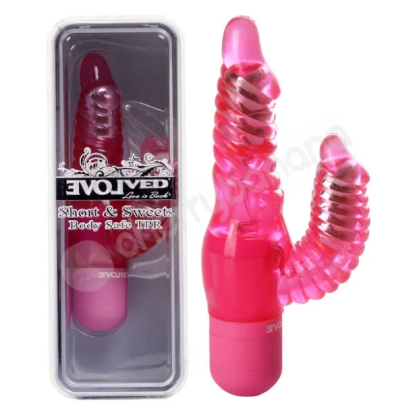 Short & Sweet Pink Sugar Vibrator