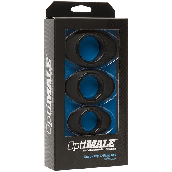 Optimale - Easy-grip C-ring Set Black