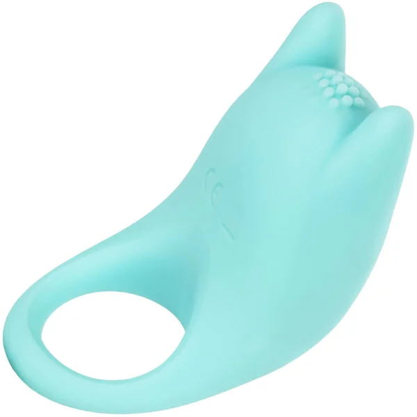 Silicone Rechargeable Dual Exciter Enhancer Vibrating Cock Ring By CalExotics
