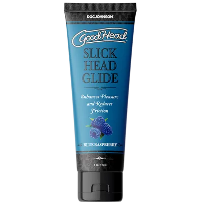Doc Johnson Slick Head Glide Blue Raspberry