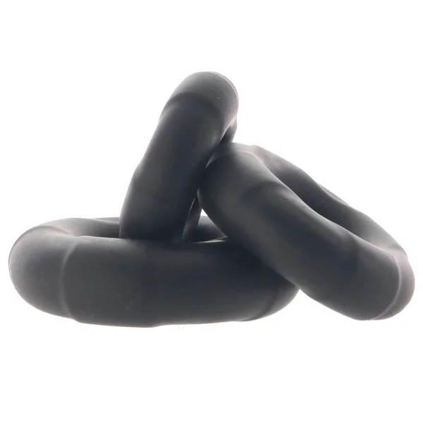 In A Bag Silicone 3 Piece C-Ring Set By Doc Johnson