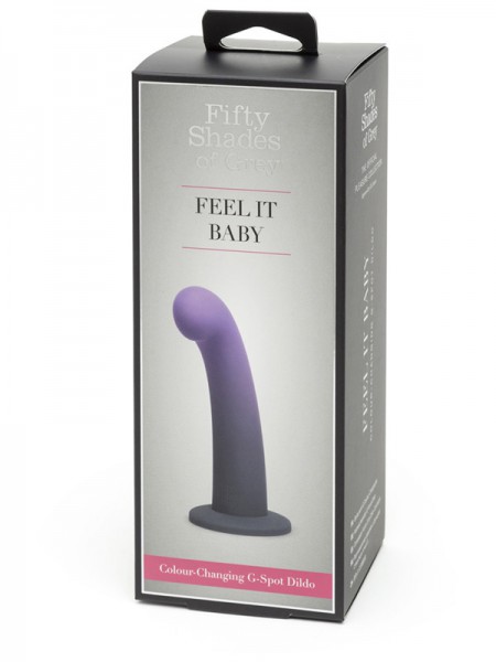 Feel It Baby Colour Changing G-spot Dildo