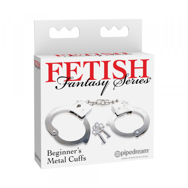 Fetish Fantasy Beginners Metal Cuffs