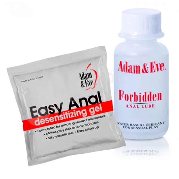 Adam & Eve Silicone Couples Backdoor Pleasure Kit