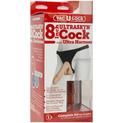 Vac U Lock Set 8 Inch Ultraskyn Ultra Harness