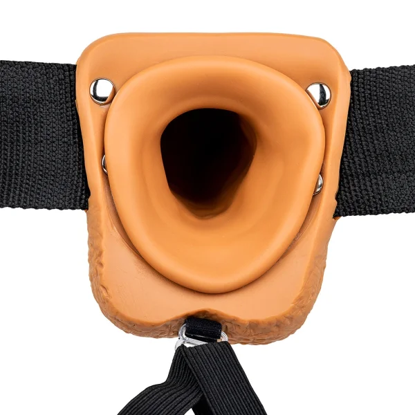 Real Rock Hollow 9 Inch Ballsy Strap-On