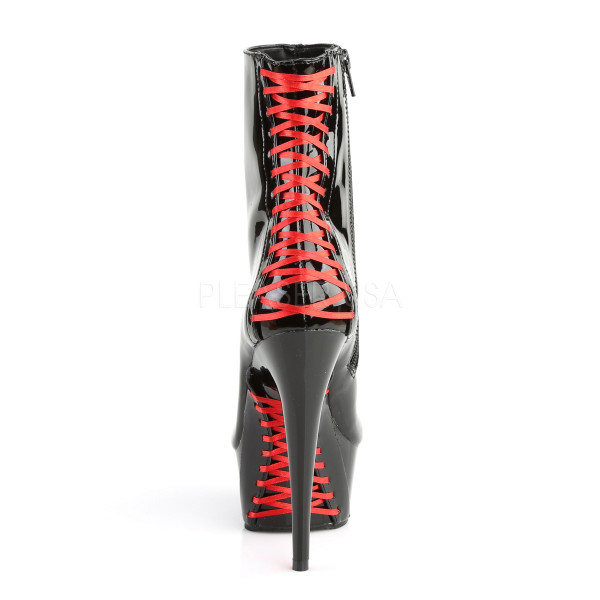 6 inches Heel, 1 3/4 inches PF Corset Style Ankle Boot, Side Zip — image 4 of 4