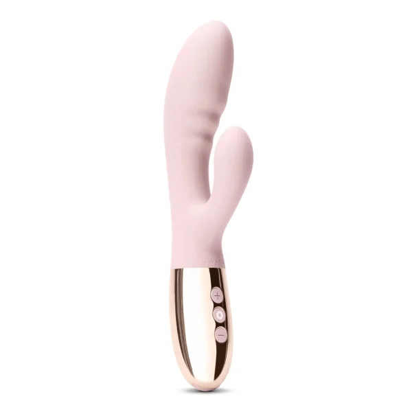 Le Wand Blend Dual-Motor Rabbit Vibrator - Dark Cherry