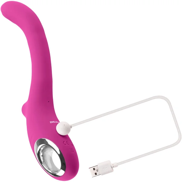 Strike A Pose Silicone Dual Stimulation G-Spot & Clitoral Vibrator With Suction By Evolved Novelties