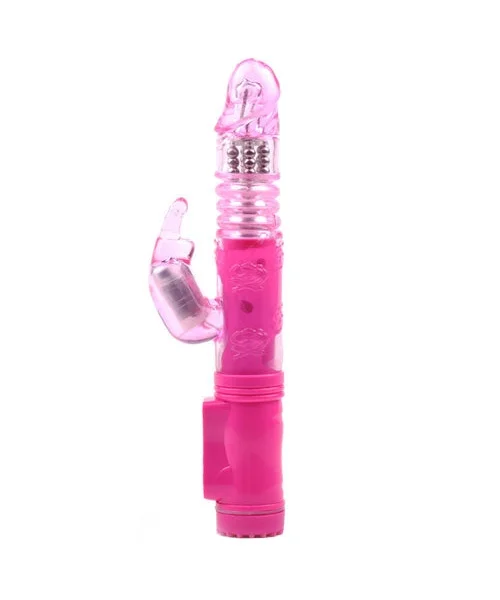 Pink Rabbit Vibrator With Thrusting Motion