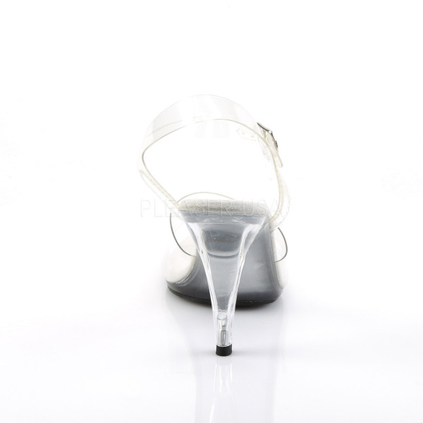 CARESS-408 - 4" Stiletto Heel Ankle Strap Sandal — image 4 of 4