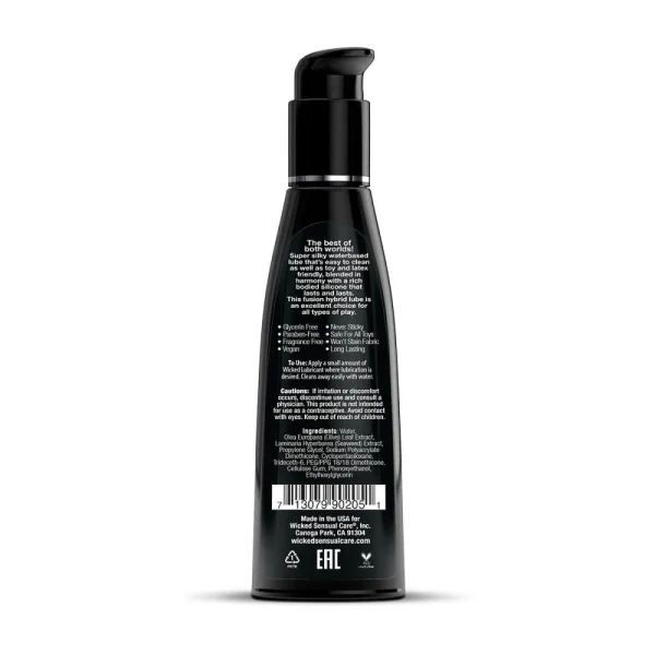 Wicked Hybrid Lube 4oz.