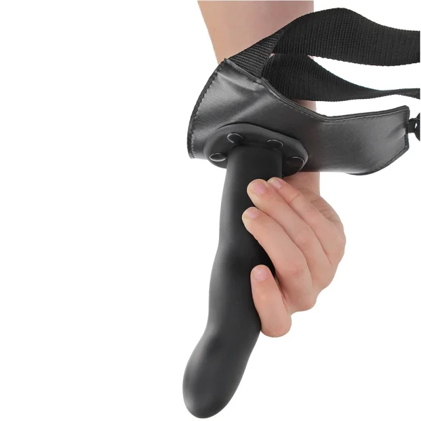 Ouch! Curved 8 Inch Hollow Strap-On