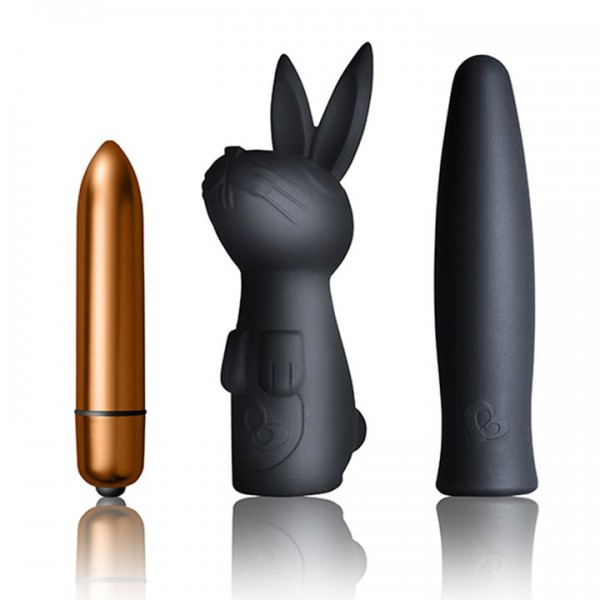 Rocks-Off Silhouette 7 Function Bullet and Sleeve Set