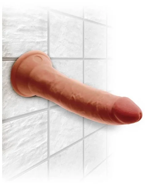 King Cock Plus Triple Density Cock - 7 Inch  - Tan - 7 Inch
