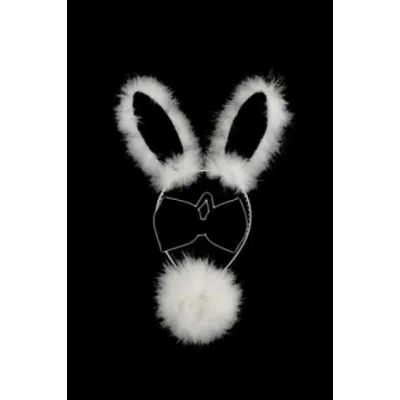 Bunny Set 3Pc Black White