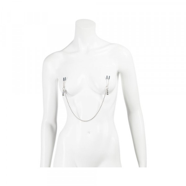 Fifty Shades Darker At My Mercy Beaded Chain Nipple Clamps