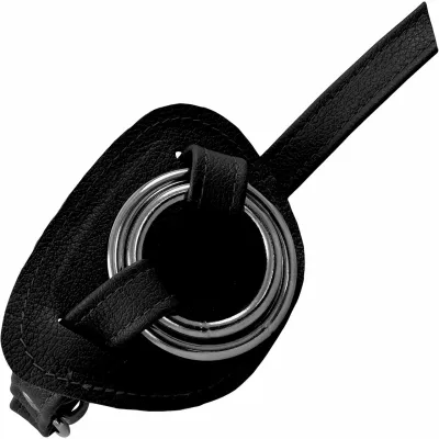 Hand Harness Leather Strap On By Unicorn Collaborators Black