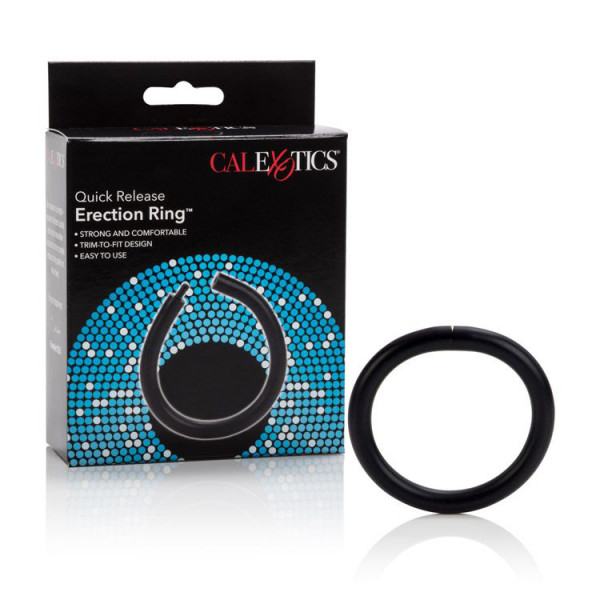 Quick release erection ring