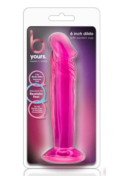 B Yours - Sweet n' Small 6" Dildo with Suction Cup — image 10 of 25