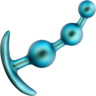 Anal Adventures Matrix Gamma Silicone Butt Plug By Blush Neptune Teal