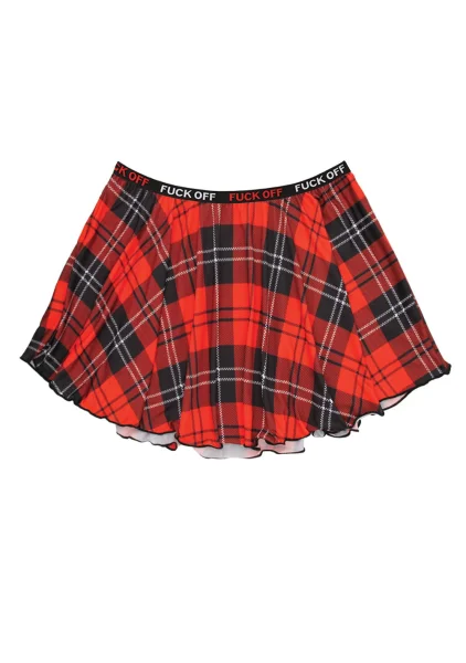 Fuck Off Plaid Skirt — image 6 of 9