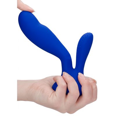 G Spot and Clitoral Vibrator Flair Blue Vibrator