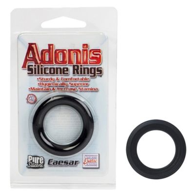 Adonis Silicone Rings Caesar Black