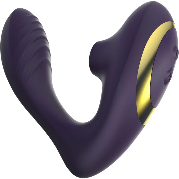 Tracy's Dog OG PRO 2 Clitoral Sucking Vibrator With Pleasure Air, G-Spot Vibration & Remote - Purple