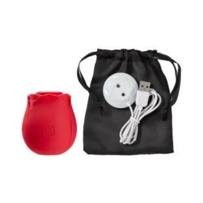Clitoral Stimulation Cloud 9 Health Wellness Rose Suction Stimulator Red