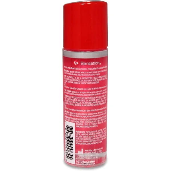 ID Sensation Warming Stimulating - Water-Based Lube | 2.2oz (65ml)
