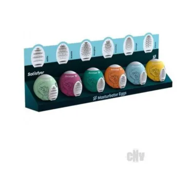 Satisfyer Masturbator Egg 6pk Set